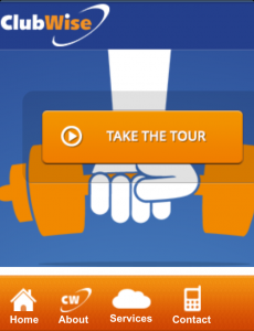 ClubWise Website for Mobile - Club Management Software