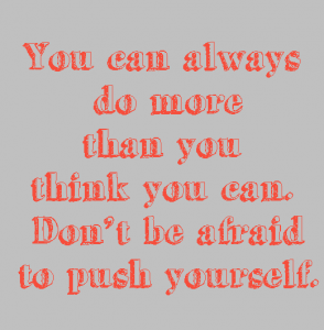You can always