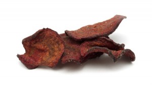 Beetroot crisps