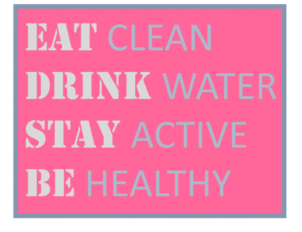 Eat drink stay be